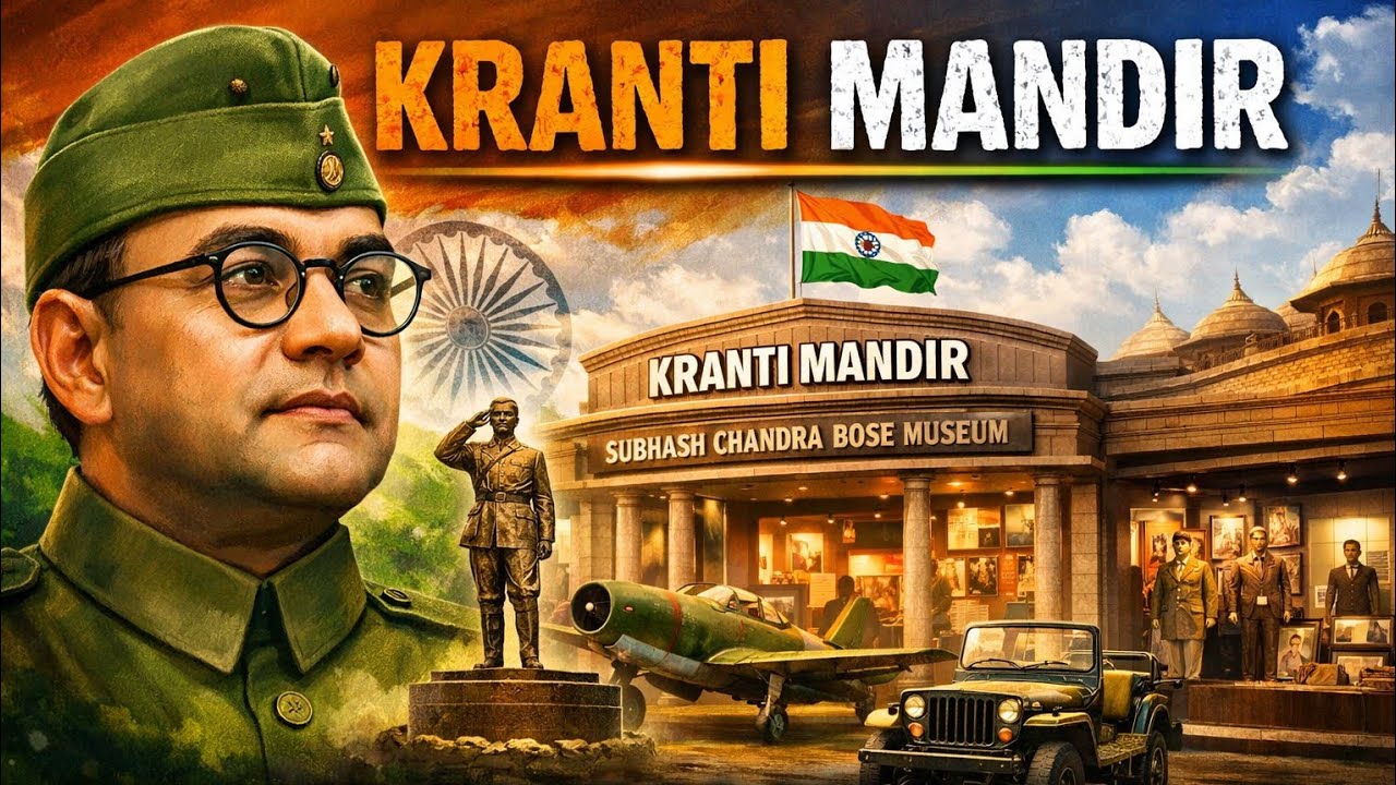 Kranti Mandir – Subhash Chandra Bose Museum | Netaji’s Legacy Lives On 🔥