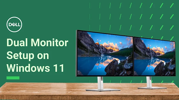 How to Set Up Dual Monitors in Windows 11 | Dell Support (Official Dell Tech Support)