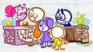 Pencilmate Loves LEMONADE! | Animated Cartoons Characters | Animated Short Films Pencilmate Loves LEMONADE! | Animated Cartoons Characters | Animated Short Films