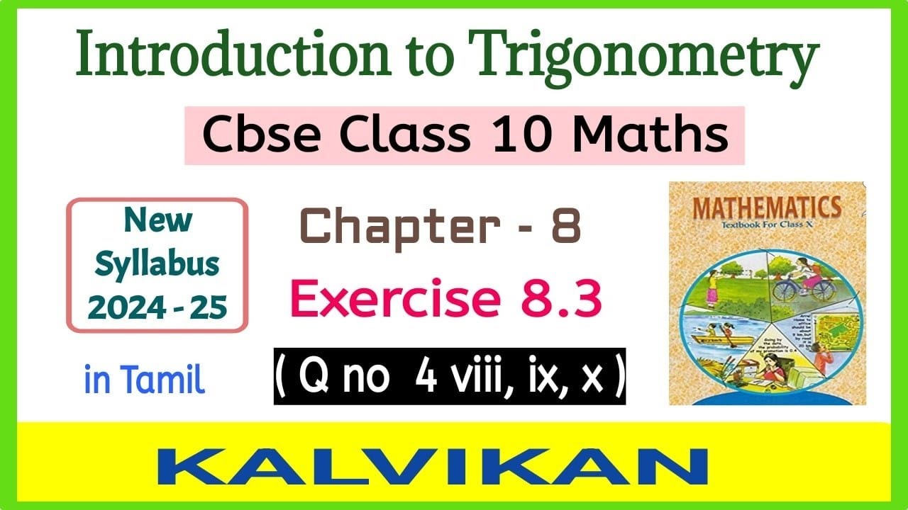 Class 10 introduction to trigonometry chapter 8 exercise 8 3 question