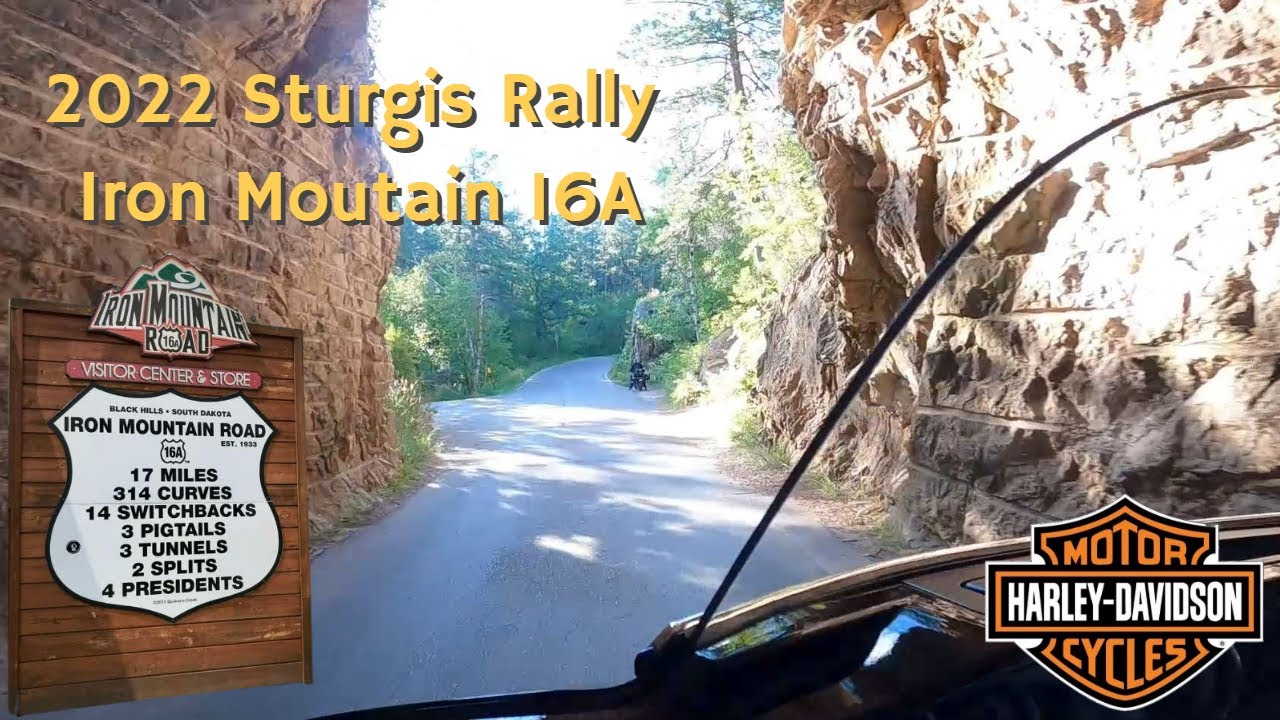 2022 Sturgis Rally Iron Mountain Road 16A YouTube