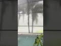 Tropical Storm Rain Sounds ⚡🌴 #rainsounds #sleep #shorts