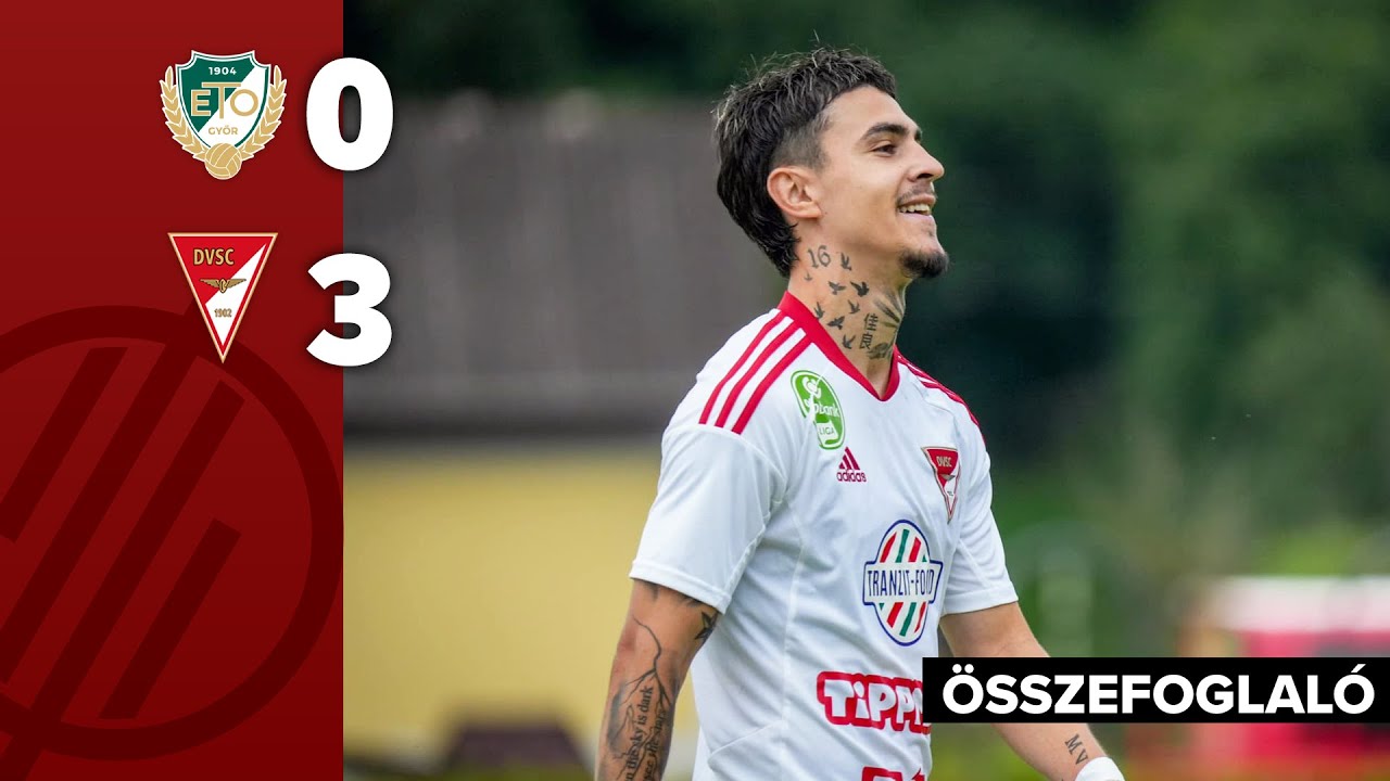 NB I: Győr–Debrecen 0–3 | összefoglaló