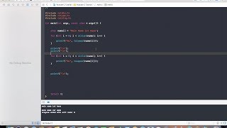 C Programmieren mit Xcode - toupper() und tolower()