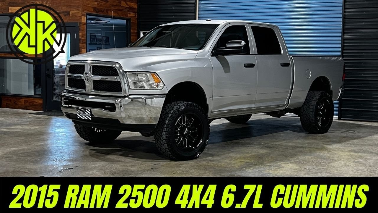 2015 RAM 2500 4X4 Cummins Diesel - YouTube