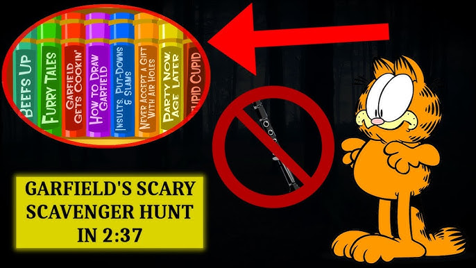 Garfield Scary Scavenger - Garfield Games