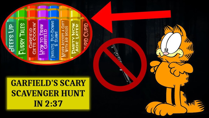 Tutorial: Jogo Garfield in Scary Scavenger Hunt 2 - Garfield 2