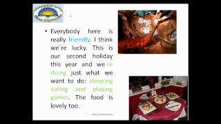 Present Continuous - Reading Comprehension