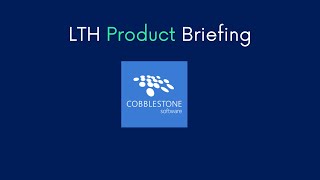 Details LTH Product Briefing - Visdom AI CobbleStone Update