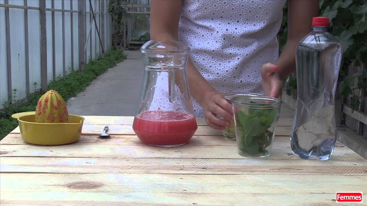 Comment faire une limonade maison? - YouTube