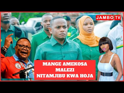 KAWAIDA AMJIA JUU MANGE AMEKOSA MALEZI WAPINZANI WANATUONEA WIVU 