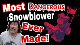 ⚠ Most DANGEROUS Snowblower EVER! Let's Get It Running