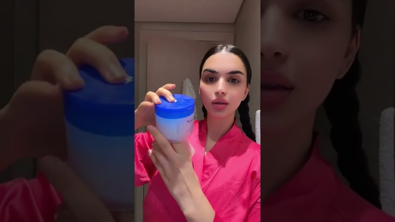 ميس دعاء روتين قبل النوم 🥰🥰