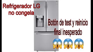 El botón secreto que reinicia tu refrigerador LG invr lineal