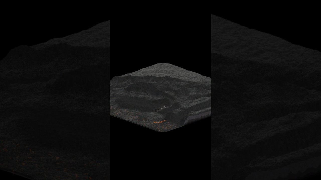 Planet from the Mandalorian in Minecraft [1000x1000 (Nevarro)] 