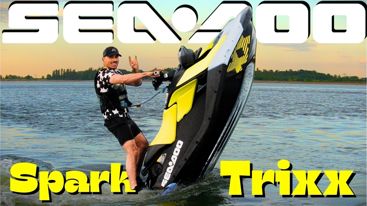 TRICKS on a Sea-Doo TRIXX!!  //S1E42