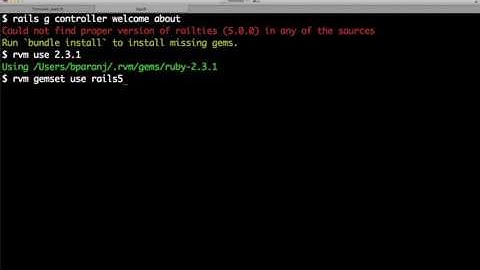 Movie Database in Rails 5