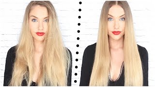 SLEEK & SHINY Party Hair Tutorial // ghd COPPER LUXE