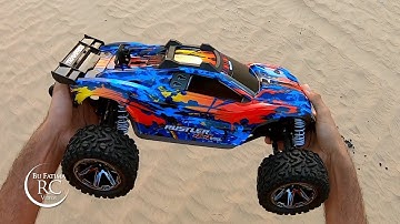 The New Traxxas Rustler 4x4 | unboxing and 1st run | تراكساس رستلر الجديدة