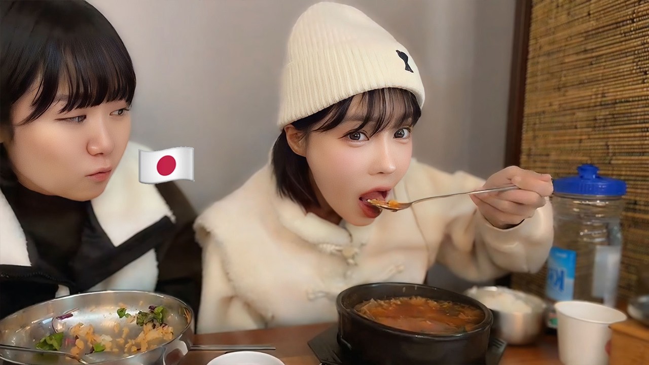 언니 그렇게 먹고 혹한기 버티겠어?