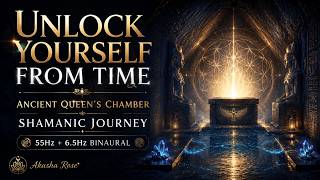Listen 12 Minutes a Day | Queen’s Chamber Time-Travel Meditation | 55Hz + 440Hz + Theta