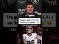 Tyler Linderbaum Relieved He’s Now Teammates With Maxx Crosby 🏴‍☠️ #nfl #raiders