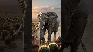 Brave Elephant vs. Thorny Cactus Field: Navigate! 🌵🐘🗺️