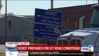 Travel in the Midlands becomes more hazardous after snowfall, ice