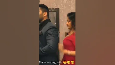 💕Husband Wife Morning  Romance || New Married Caring Couple's Romantic WhatsApp Status💕