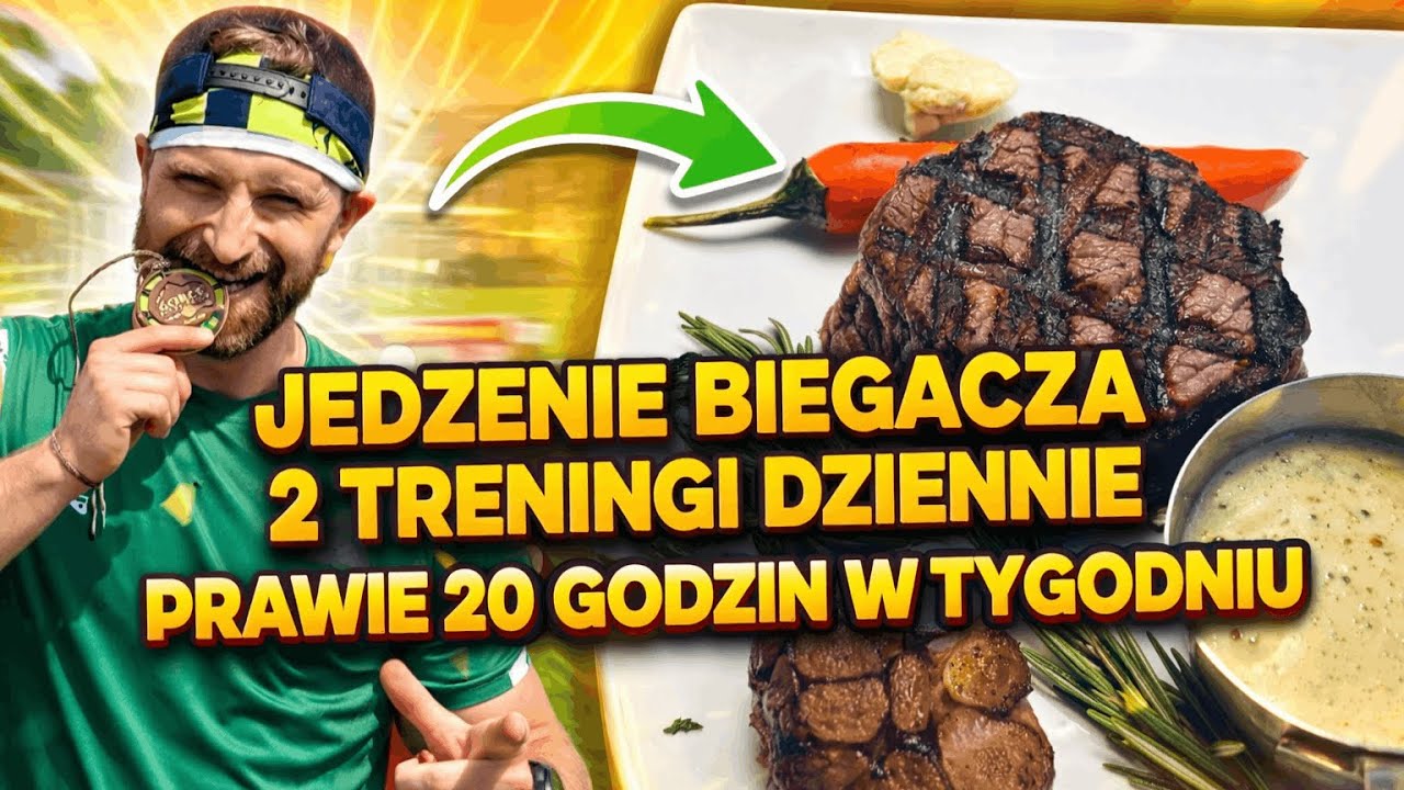 Dzień jedzenia przy 2 treningach dziennie