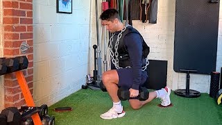The Slider Reverse Lunge