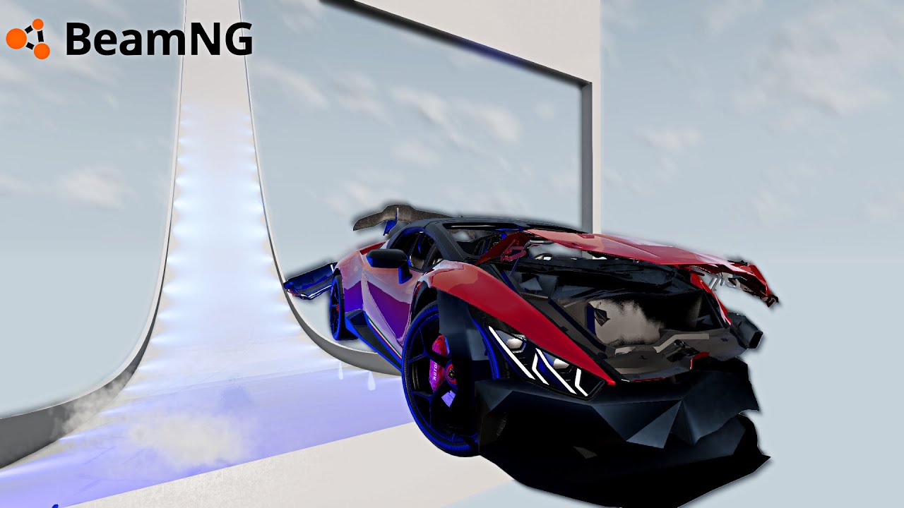 KIM UZOQROQ SAKRAYDI 2-QISM 12 TA SUPER CAR | SPUSK | KRASH TEST | BeamNG.drive