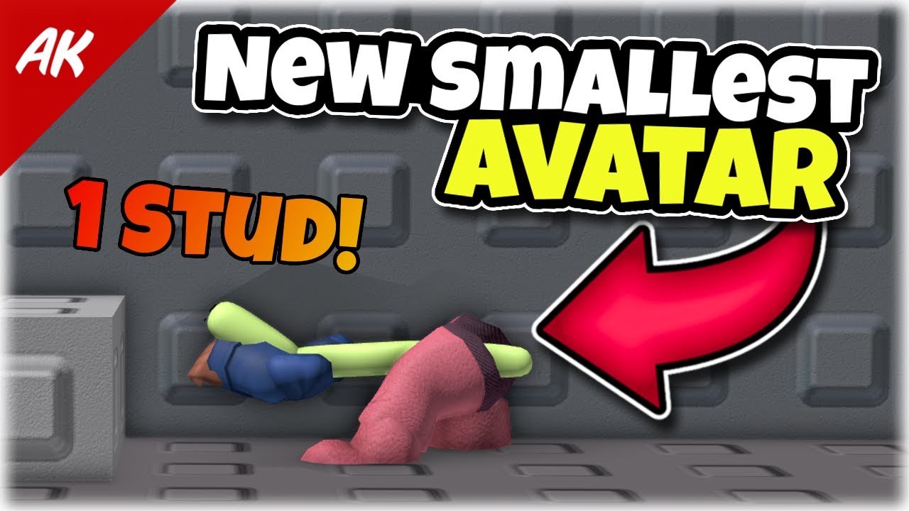 How to make the Smallest Avatar In Roblox 