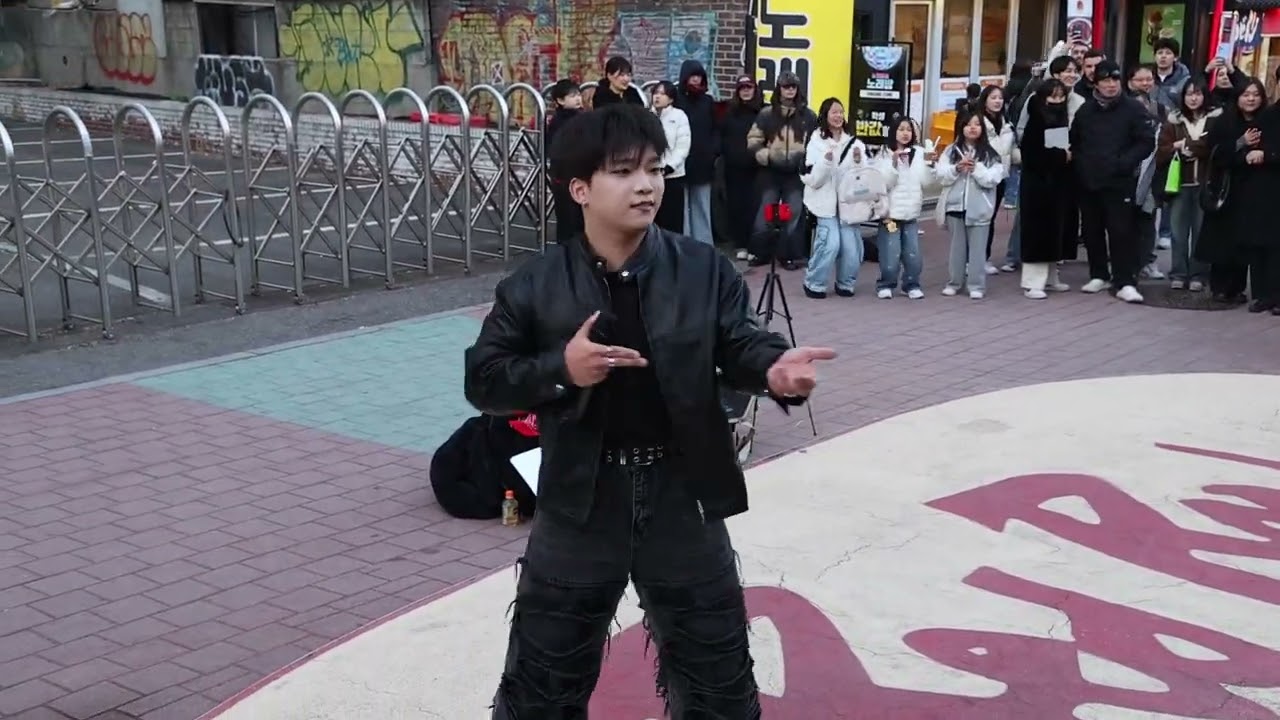 Kpop&JHKTV]Hello Hyunjin&Saehee hongdae kpopdance#안녕하세 현진&세희 홍대케이팝댄스