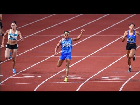 Dutee Chand 200m Silver medal  Asian Games 2018