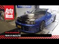 Nissan Skyline - Op de Rollenbank