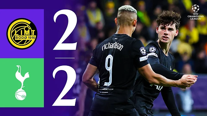 Bodø/Glimt 2-2 Tottenham Hotspur | Champions League Highlights
