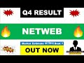 Netweb Q4 Results 2026 | Netweb Results Today | Netweb Technologies Latest News