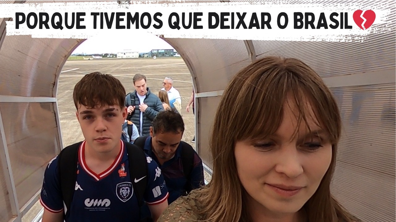 PORQUE TIVEMOS QUE DEIXAR O BRASIL 💔 Voltando para os EUA 🇺🇸