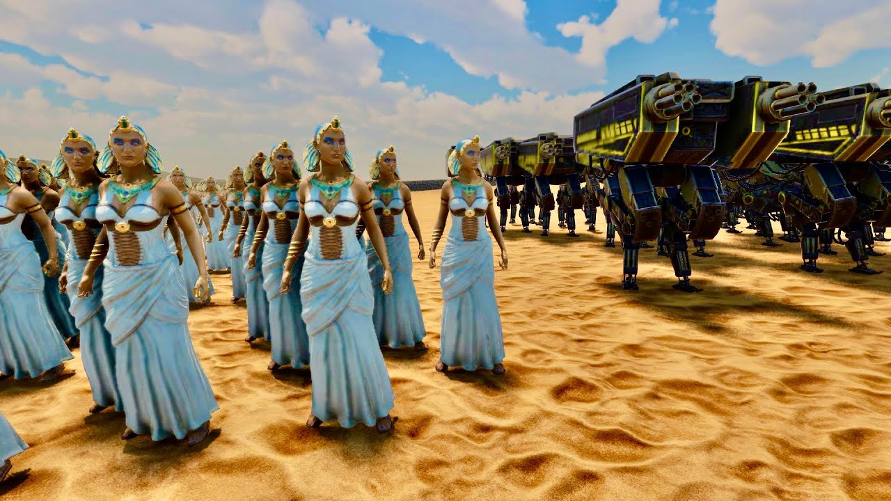 T45 & Cleopatra against 1 Million ALIENS INVASION !! UEBS 2