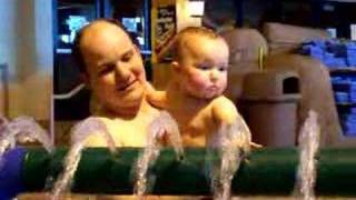 Matthew Playing At The Tundra Lodge Waterpark