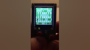 TinyBomber on ESPboy - TinyJoypad game #retrogaming #retro #DIY #ESPboy #Arduino #ESP8266 #indiegame