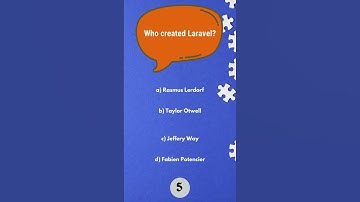 Laravel Quiz: Who