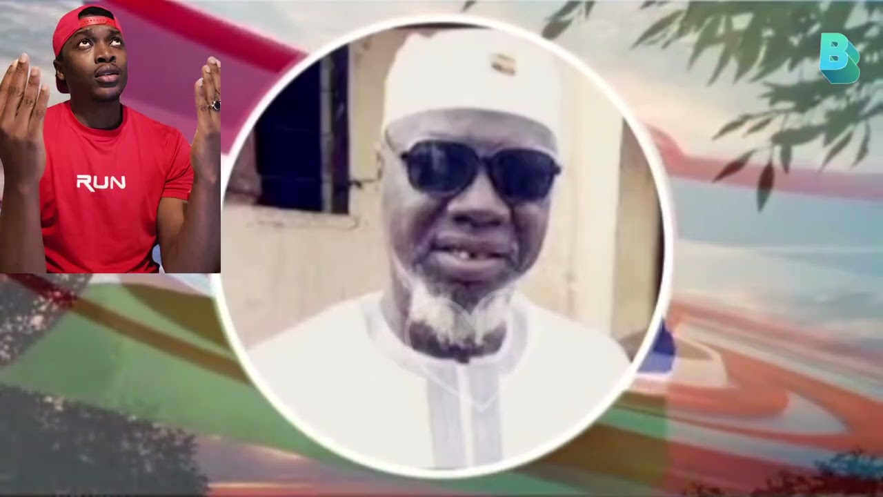 Landing Kinteh Ba. Ramadan Mubarak to you all. 