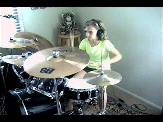 Steve Miller Band "Rockin Me" A drum cover by Emily