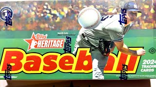 NEW RELEASE!  2024 HERITAGE BASEBALL CARDS!