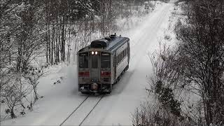 2020年１月６日（月）今日の「普通列車」327D キハ54系（キハ54-529） 名寄行