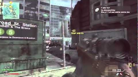 MW3 L118A 6 KILLFEED !!!