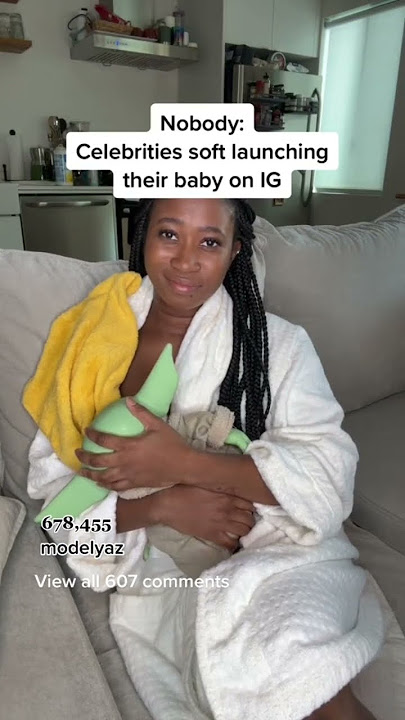 The baby even has an IG page #ladyyasmina #funny #instagram #celebrity