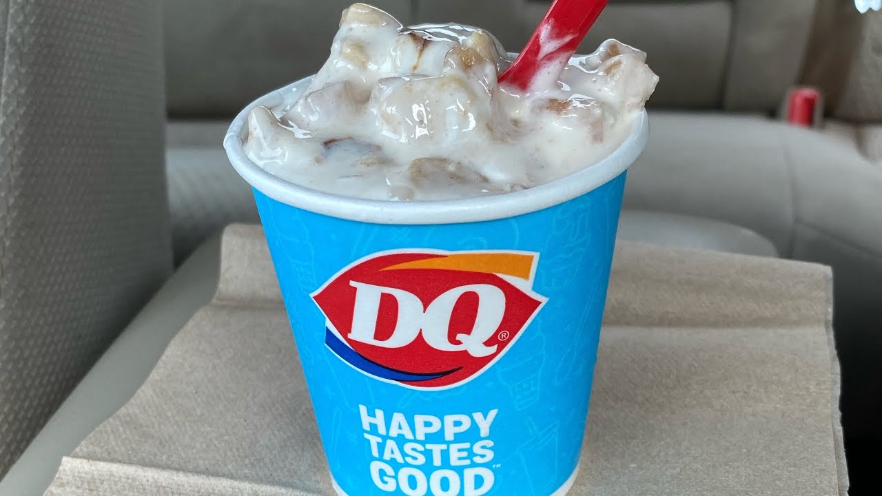 Dairy Queen Caramel Apple Pie Blizzard Review YouTube
